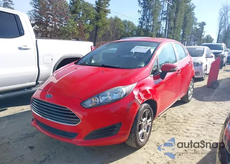 2015 Ford Fiesta Se из США, поврежденный, VIN 3FADP4EJ3FM108369